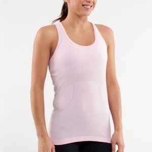 Lululemon Light Pink Swiftly Tank Top